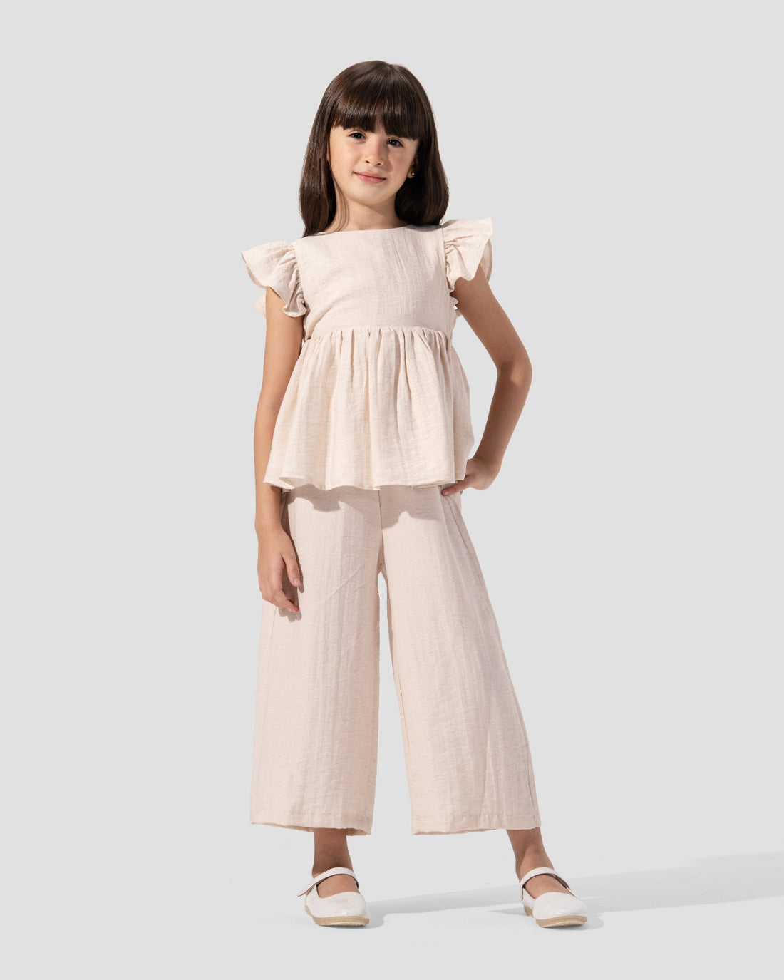 بنطلون ذو ملمس