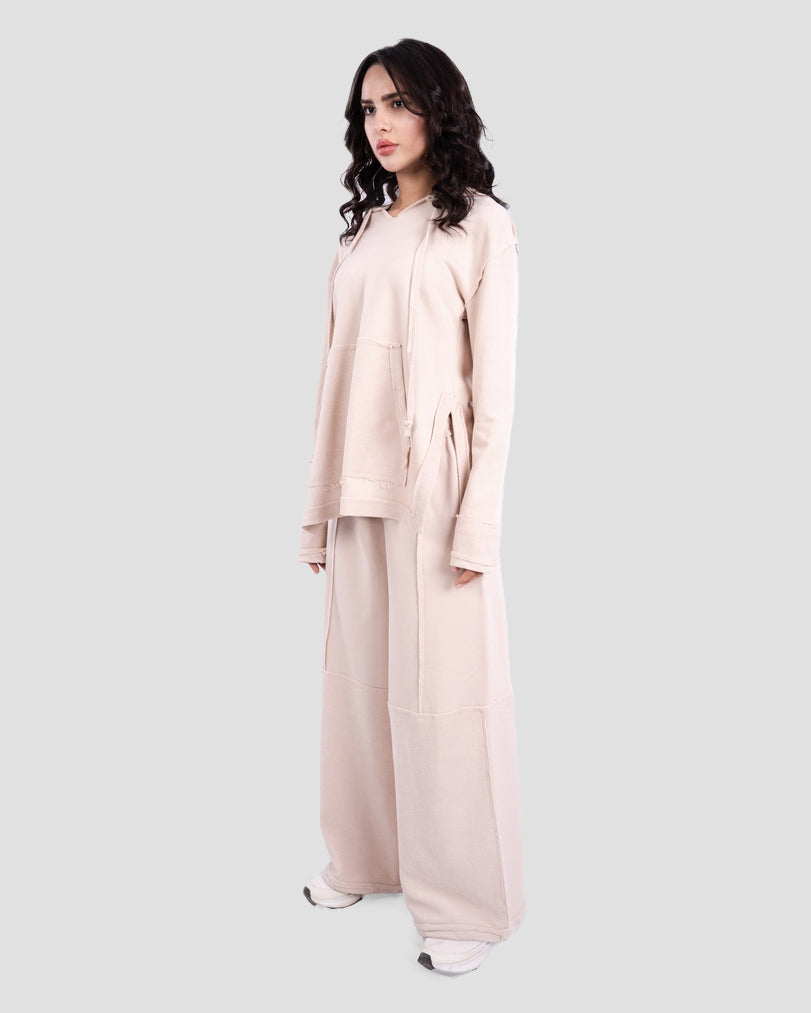 OVERSIZED HOODED SWEATSHIRT